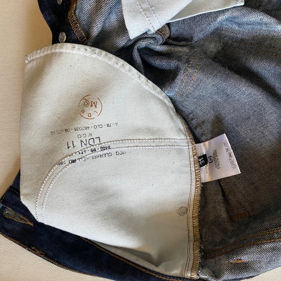 AUTHENTIC Alexander McQueen MCQ ACID WASHED DEMIN JEANS 31 - Picture 8 of 16